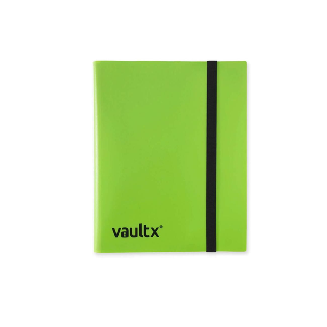 Vault X Binder - 9 Pocket Trading Card Album Folder - 360 Medium, Green