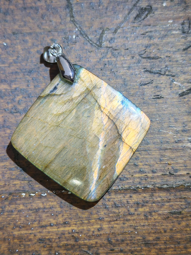Pendentif labradorite