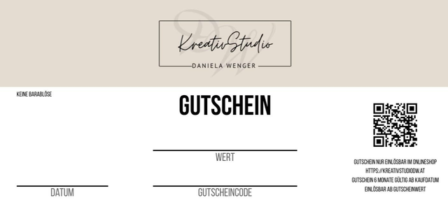 Gutschein 