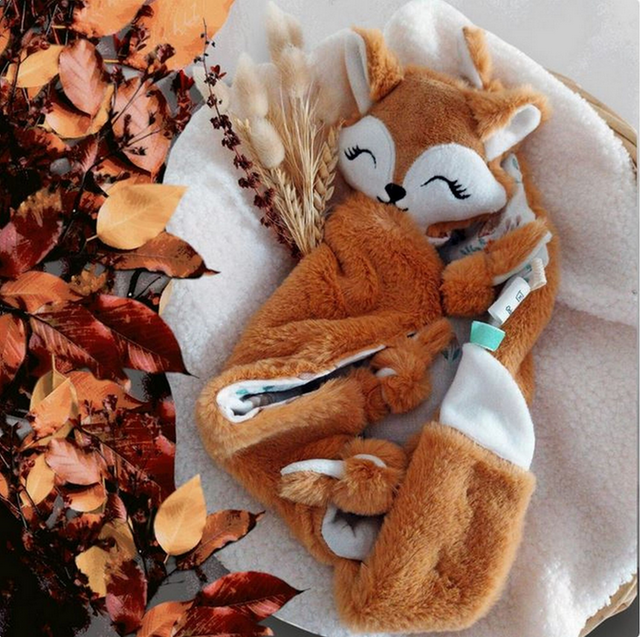 Renard fourrure camel