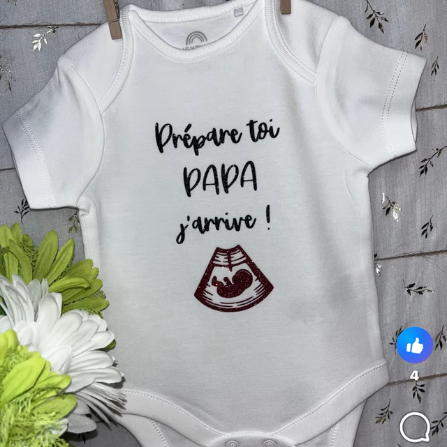 Body annonce grossesse ECHOGRAPHIE