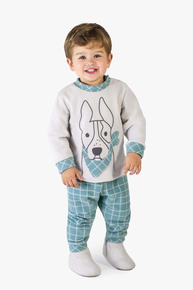 Pijama em Microsoft Cachorrinho Tam. 2
