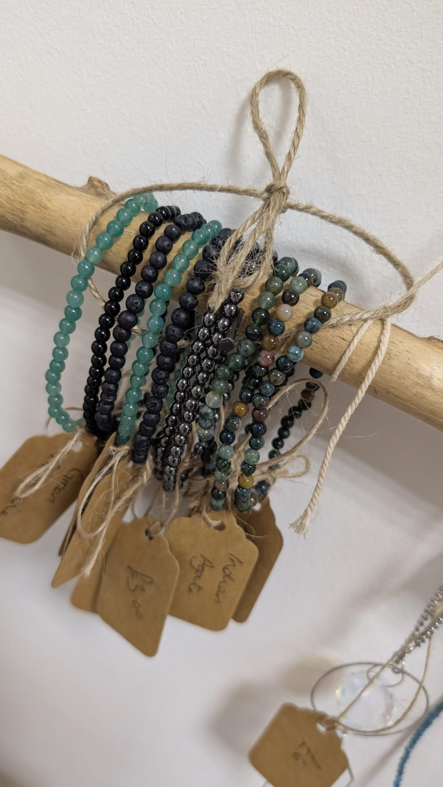 Small Crystal Bead Bracelets