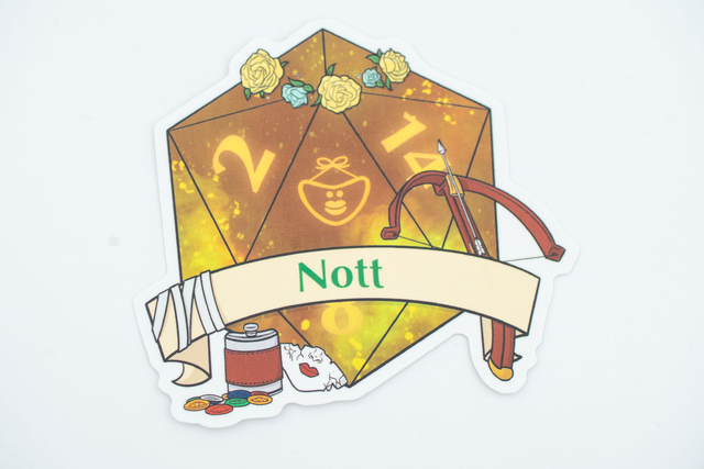 Mighty Dice - Nott inspired D20