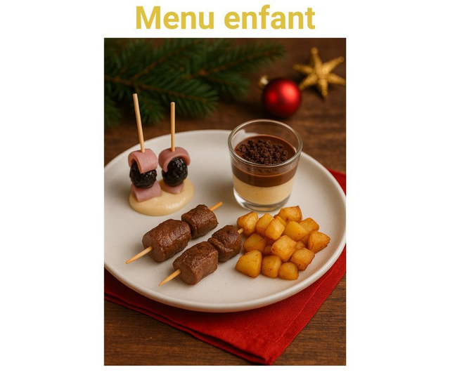 Menu Enfant – Spécial Noël 