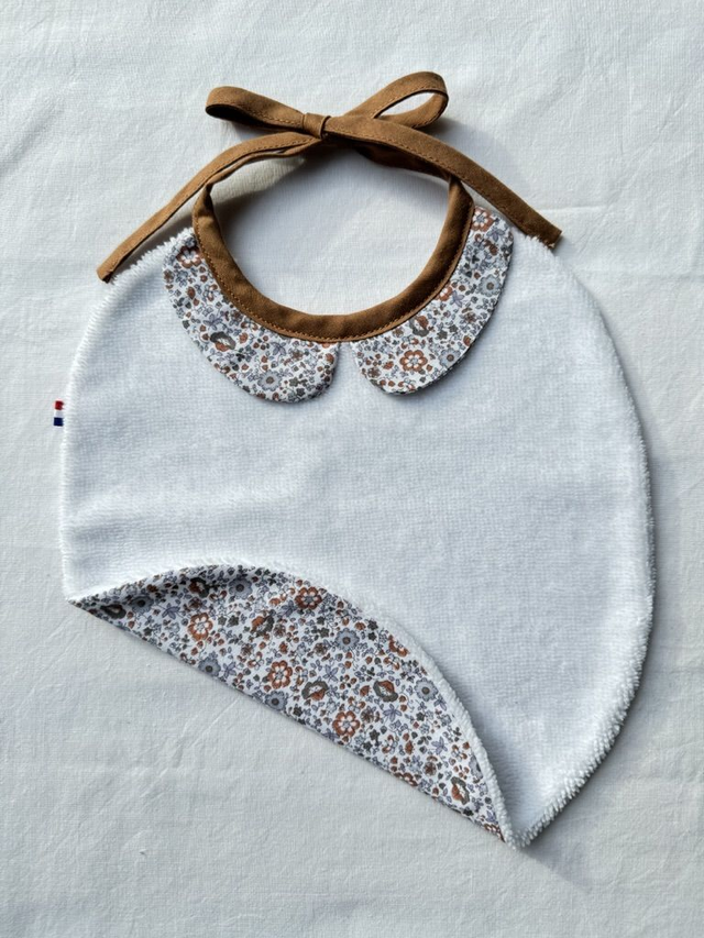 Bavoir col claudine bébé (0-12 mois)