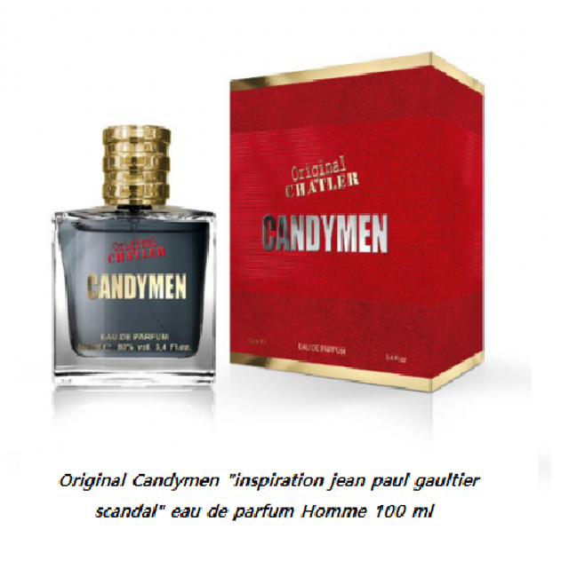 Original Candymen " inspiration by jean paul gaultier scandal " eau de parfum Homme 100 ml