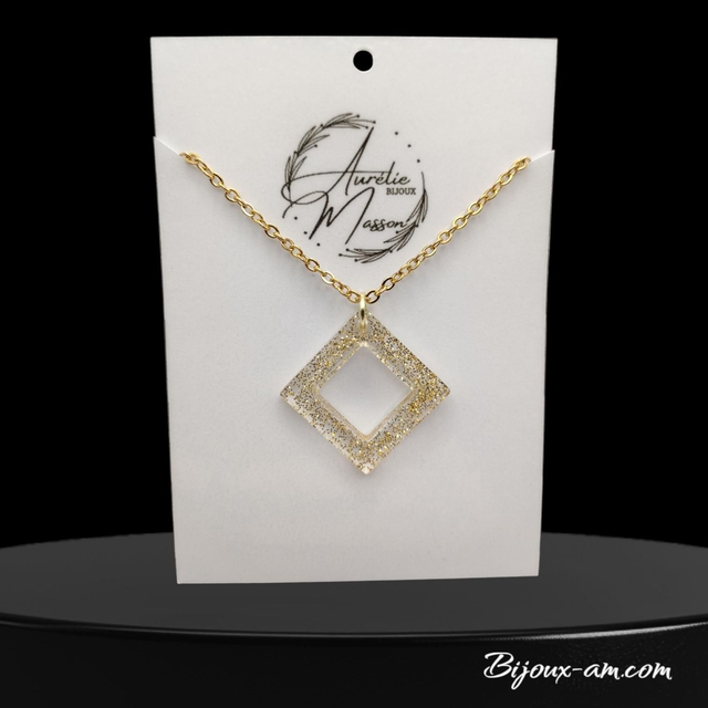 Collier résine
