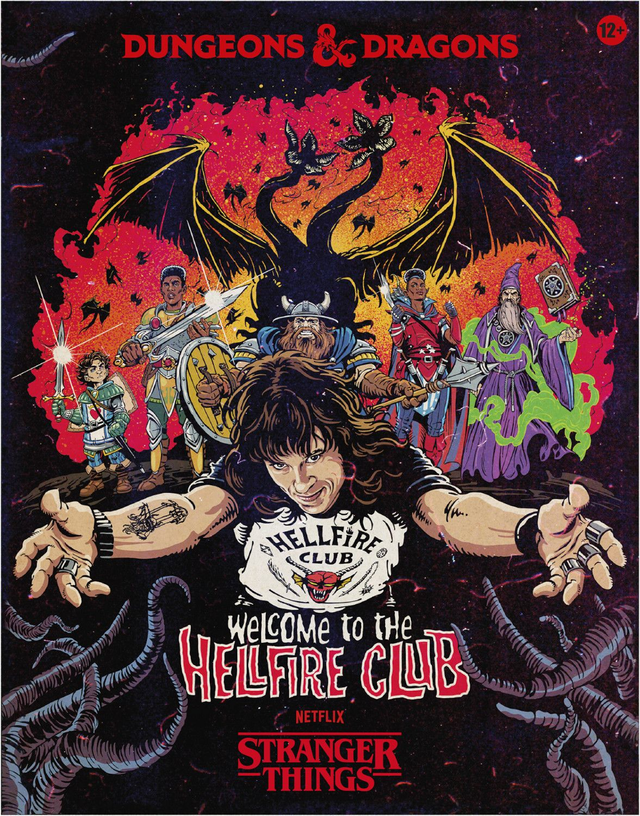Dungeons &amp; Dragons - WELCOME TO THE HELLFIRE CLUB - STRANGER THINGS