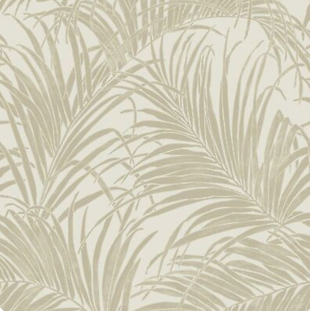 Kiss Foil Palm - Cream / Gold 