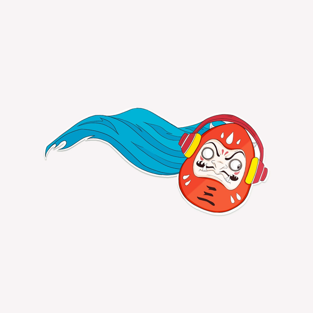 SUPER DARUMA | Sticker