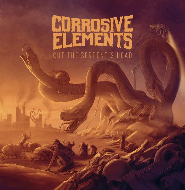 Corrosive Elements ‎– Cut The Serpent's Head -Death Metal - CD