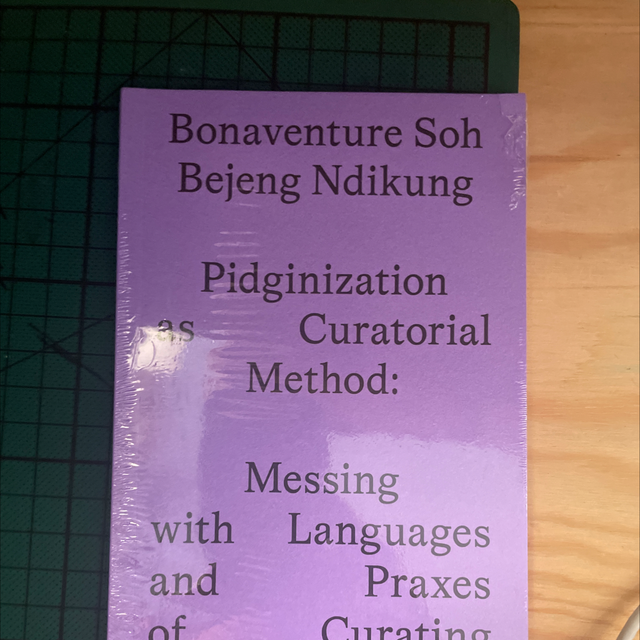 Pidginization As Curatorial Method