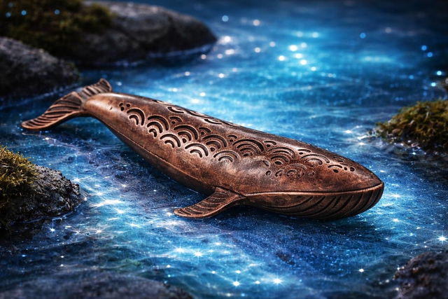 Porte-Encens Baleine