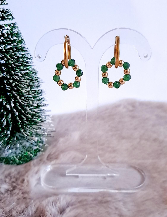 Créoles couronne festive