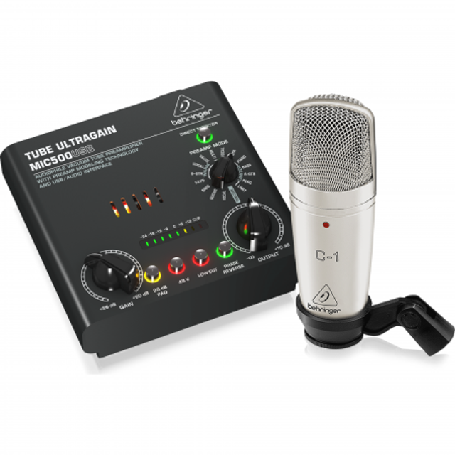 Behringer Voice Studio - Pack d&#039;enregistrement pour home studio