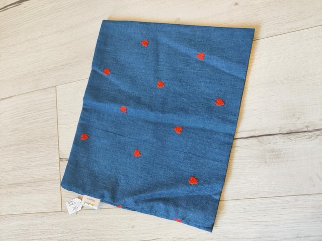 Snood léger 0-4ans coeur jeans
