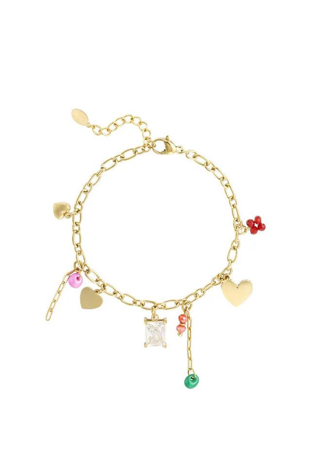 Delightful dangles bracelet - goud / 0293090-187