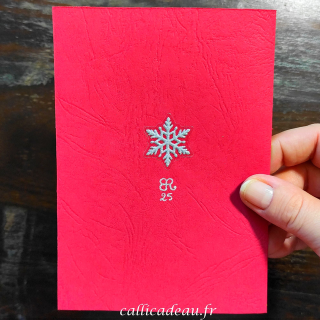 Carte Origami Etoile Calligraphie Meilleurs Vœux | Fait Main