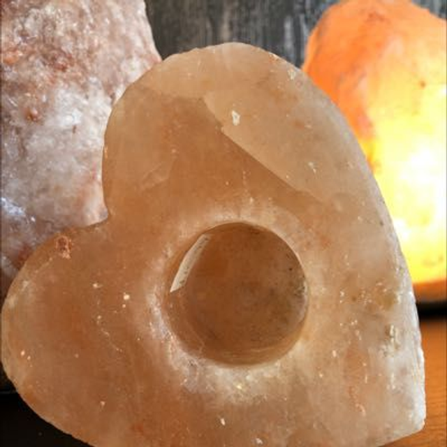Himalayan Salt T-light Hearts