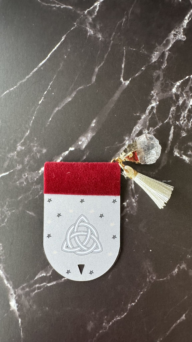 Marque-page Wicca gris