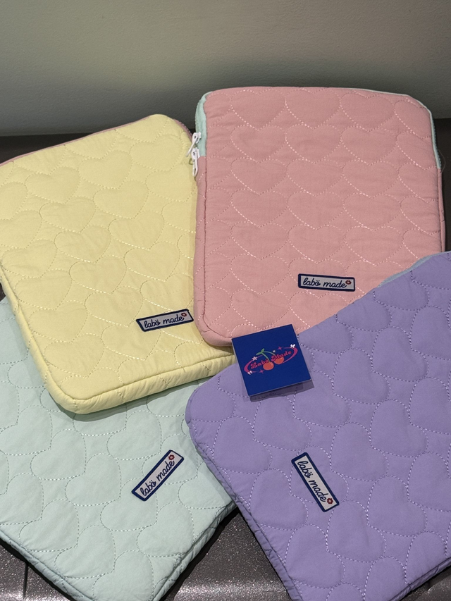 LABÖMADE Pastel Love Heart Laptop/ iPad Case - 11"/13-14"/15"