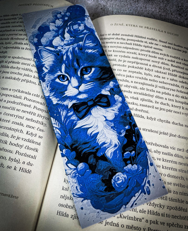 Záložka velká Kočka 