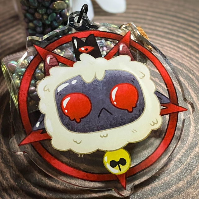 Sacrificial Lamb Acrylic Keychain