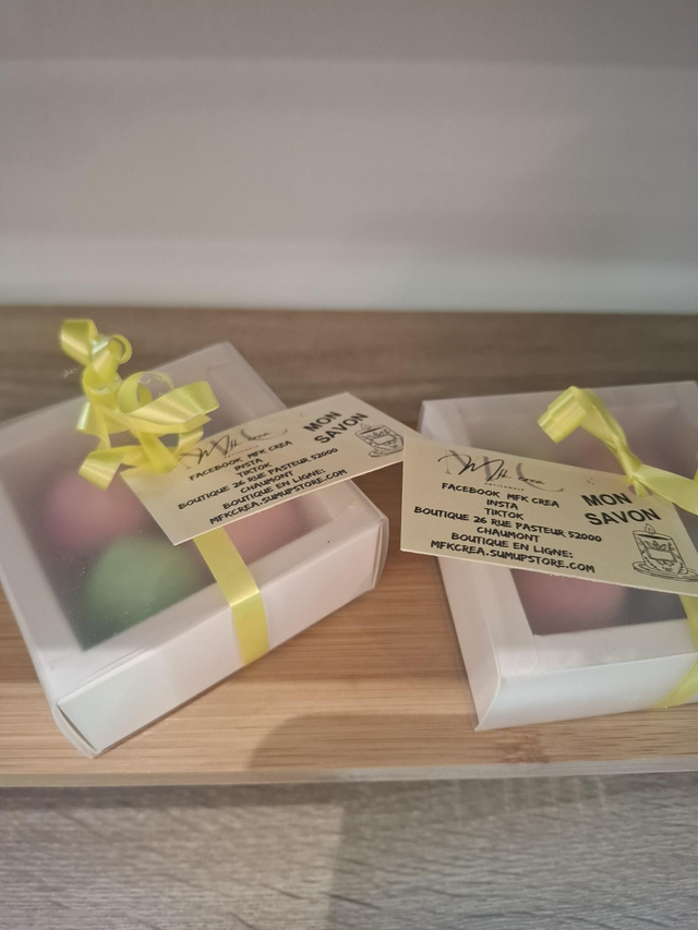 Boite cadeau 4 boules de bain