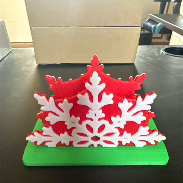 Kerst servetten houder