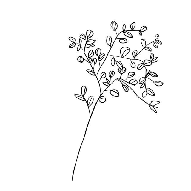 Stempel Haselrute I leer 5x8cm