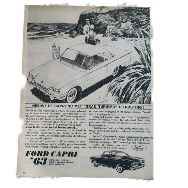Ford capri 1963
