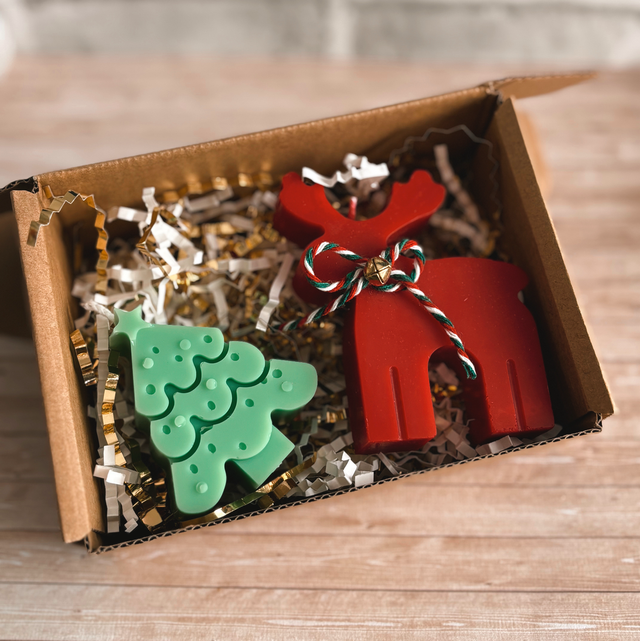 Coffret bougie Noël 