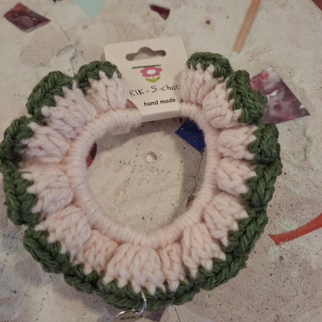 Rik-5 chouchou rose vert