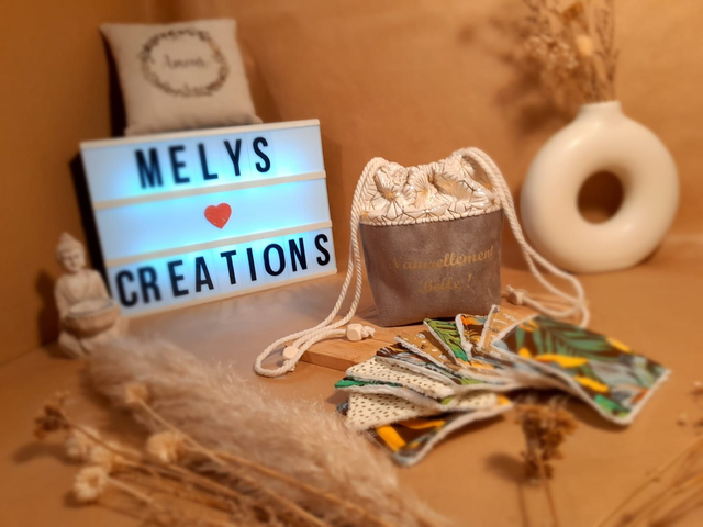 🌿 Pochon élégant avec lingettes réutilisables – Alliez style et écologie ! 🌟