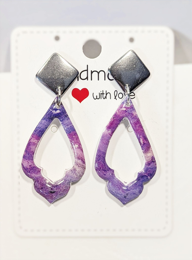 Boucles d'oreilles Nébuleuses