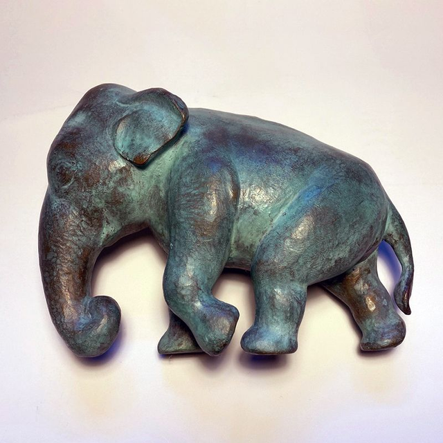 Bronzeskulptur "Tuffi" klein - Nr. 04/30