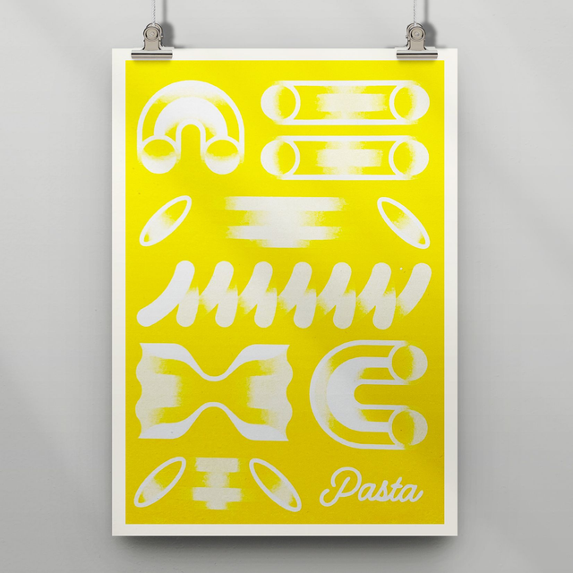 Florian Gallou - Pasta (carte postale)