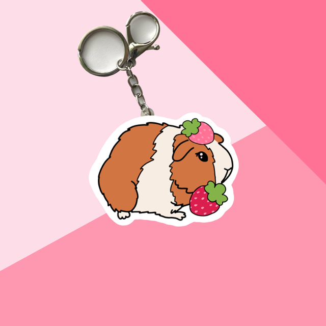 GUINEA PIG with Strawberry