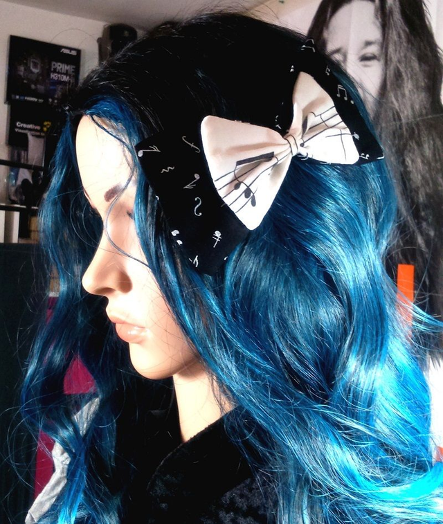 Barrette noeuds musique