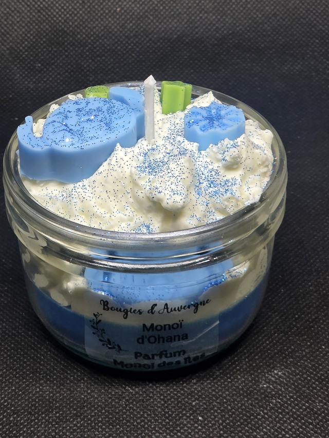 Bougie Monoï d’Ohana Parfum Monoï des îles