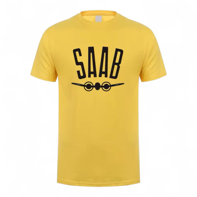 T-Shirt Saab 1949 geel