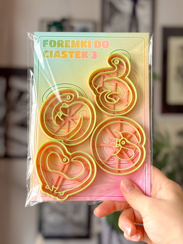 Dinozaurowe foremki do ciastek 3