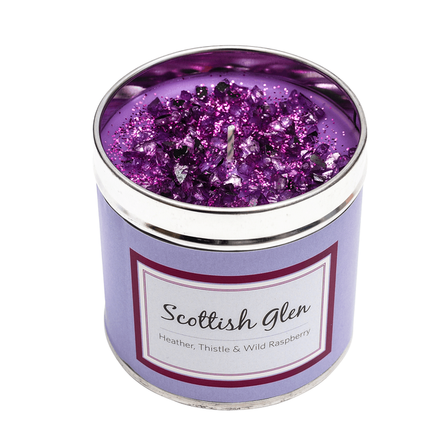 Scottish glen candle