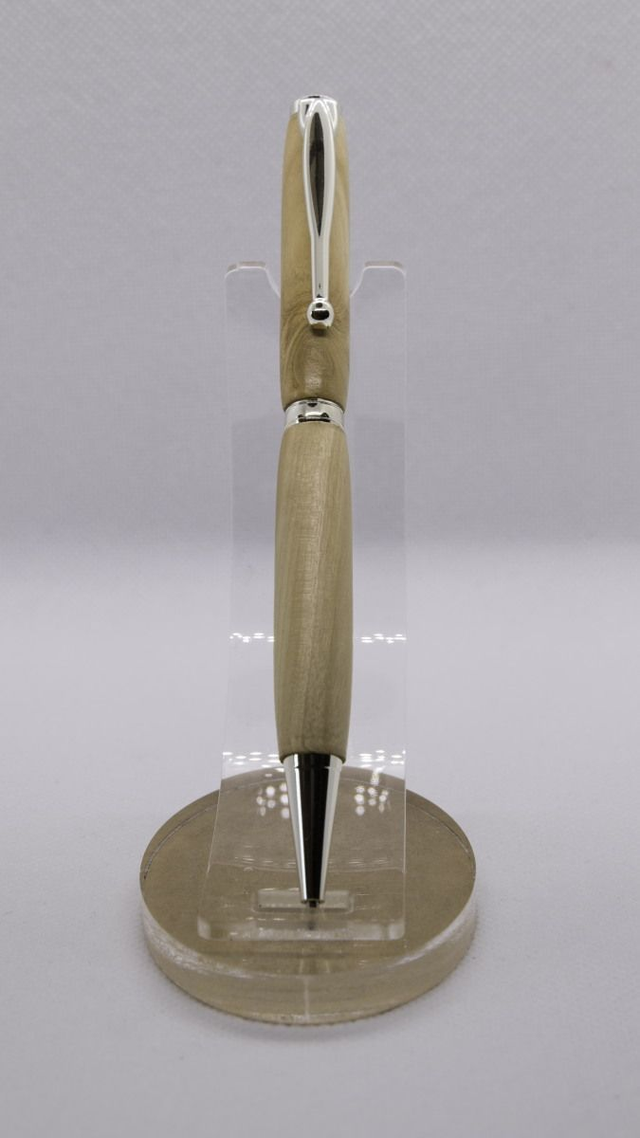 Stylo bille noir en Citronnier