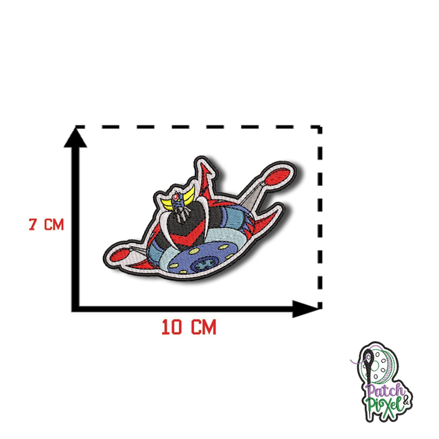 Vaisseau Goldorak patch brodé