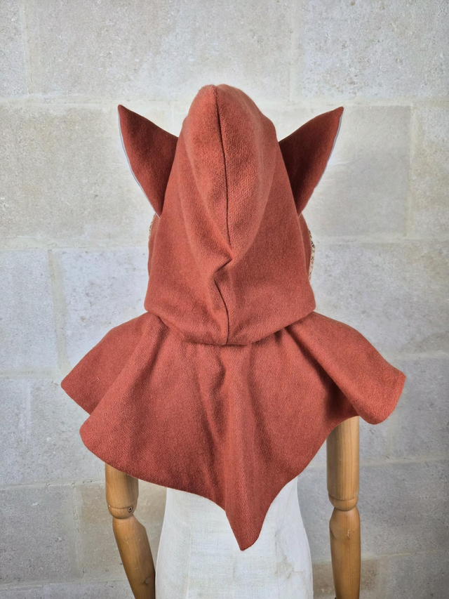 Capuchon à oreilles "Renard"