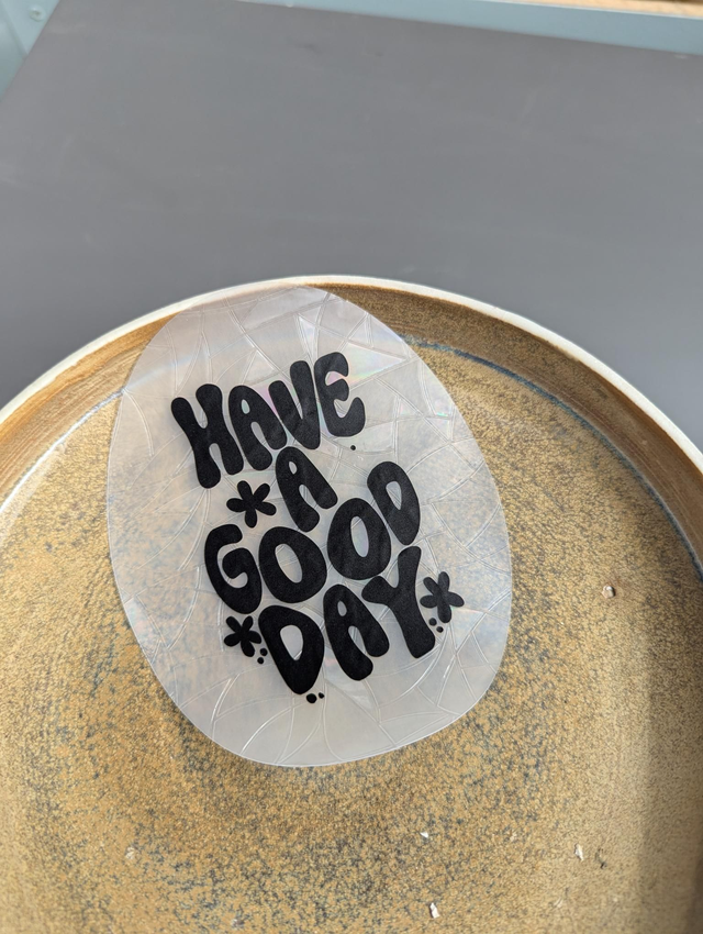 Suncatcher Stickers &quot;Have A Good Day&quot;