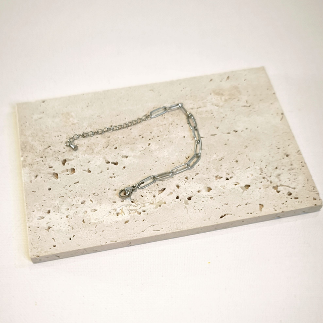 Bracelet  Acier inox hypoallergénique – Personnalisable avec charm’s  