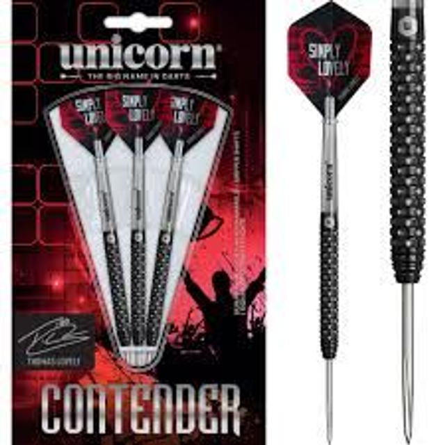 Unicorn Contender Thomas Lovely 90% Tungsten Darts